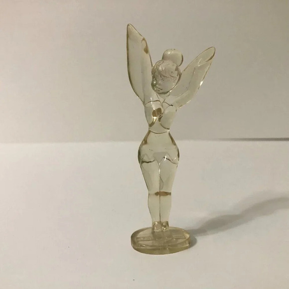 Vintage Walt Disney Bambi Thumper Flower Skunk Tinkerbell Lucite Figures - Picture 12 of 13